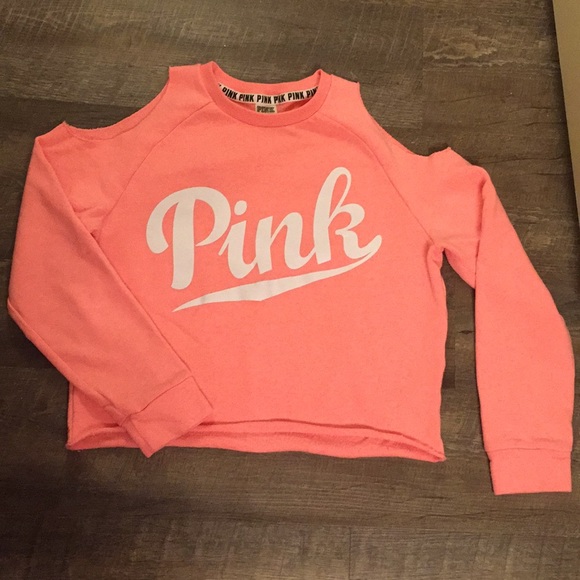 PINK Victoria's Secret Tops - Cold shoulder VS PINK long sleeve